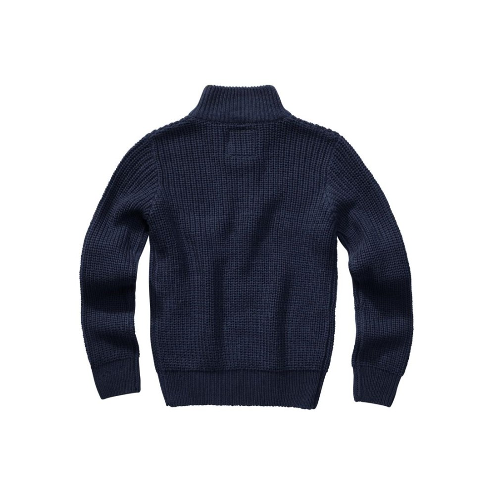 Brandit - Kids Marine Troyer Pullover Sweater/trui kinderen - Blauw